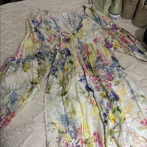 Floral Long Sleeve Dress worn For Miss NJ Teen